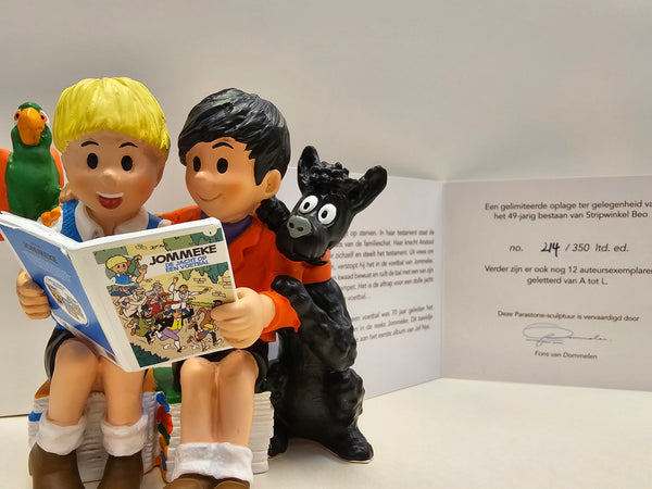 Exclusief beeldje van Jommeke