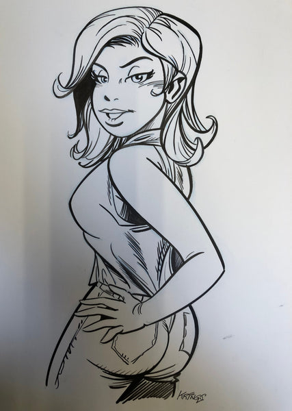 Originele tekening (Vrije werk)