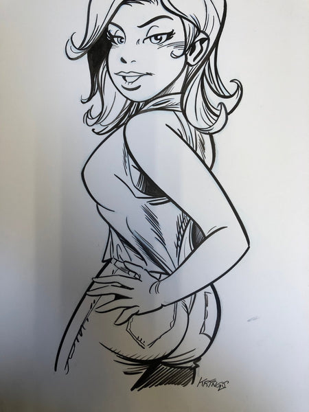 Originele tekening (Vrije werk)