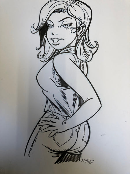 Originele tekening (Vrije werk)