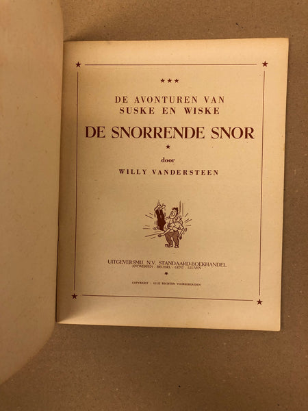 De snorrende snor