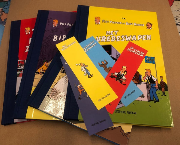 Piet Pienter en Bert Bibber - De Handelsbladjaren : Piet Pienter en Bert Bibber - Luxe pakket met delen 1+4+5+9