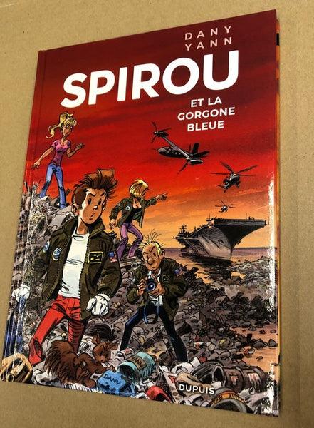 Robbedoes en  Blue Gorgon (Fr) Spirou et la Gorgone Bleue