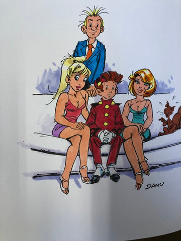 Robbedoes en  Blue Gorgon (Fr) Spirou et la Gorgone Bleue