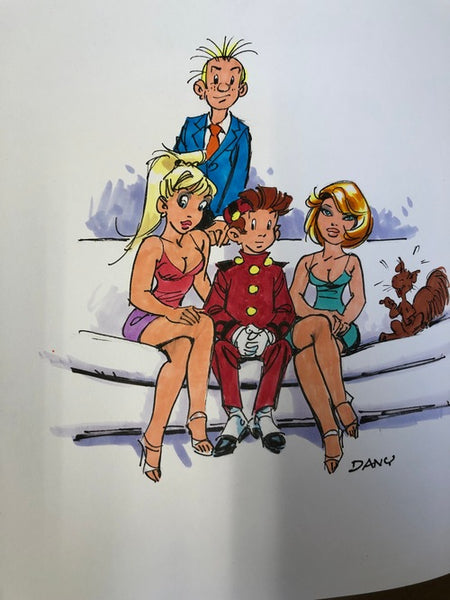 Robbedoes en  Blue Gorgon (Fr) Spirou et la Gorgone Bleue