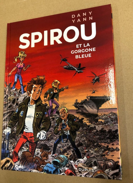 Robbedoes en  Blue Gorgon (Fr) Spirou et la Gorgone Bleue