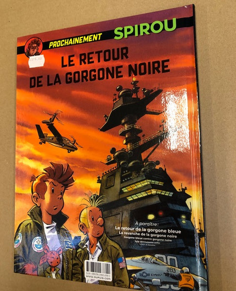 Robbedoes en  Blue Gorgon (Fr) Spirou et la Gorgone Bleue