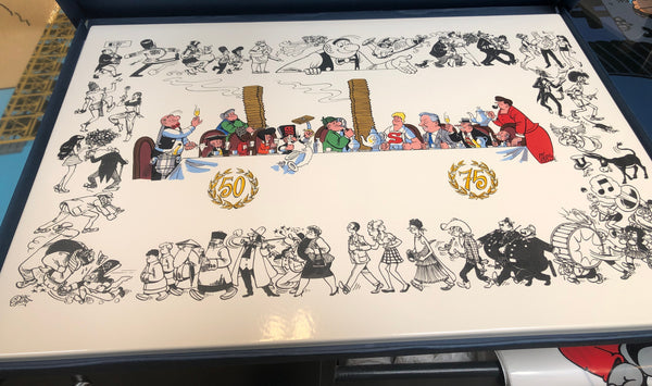 75 Jaar Marc Sleen - Emaillen bord - 75 ex
