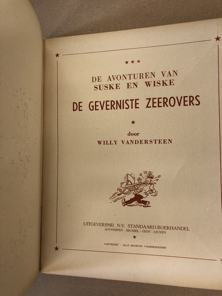 De geverniste zeerovers