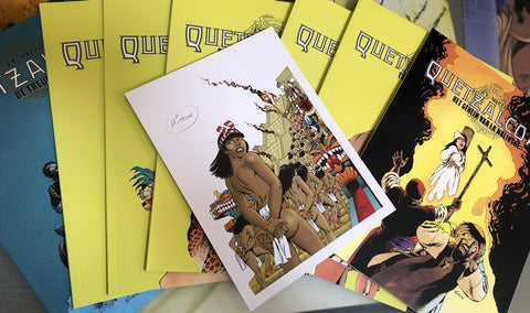 Quetzalcoatl - Complete reeks +  ex libris (gesigneerd)